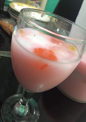 Foto resep Es Jelly Yakult