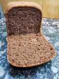 Pan con centeno tipo alemán en panificadora