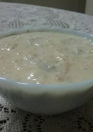 A picture of Rice kheer.