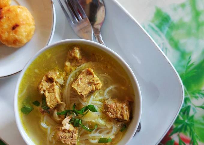 Bagaimana Membuat Soto Daging, Menggugah Selera