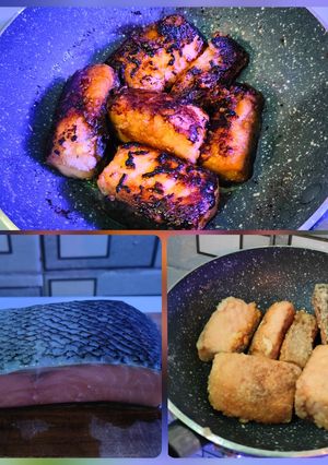 Foto resep Simple Salmon Teriyaki