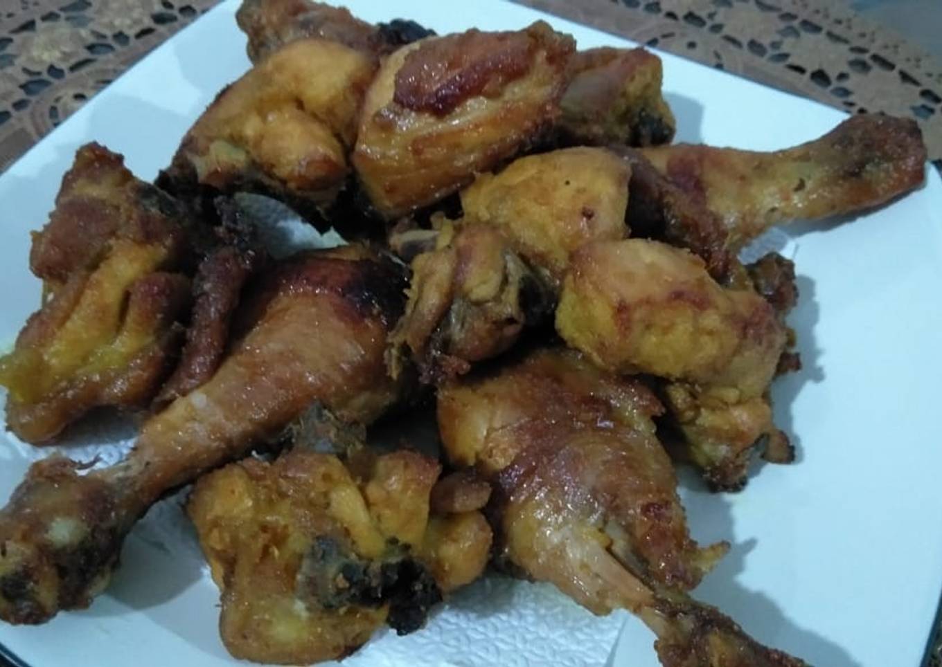 Ayam goreng pedas manis gurih
