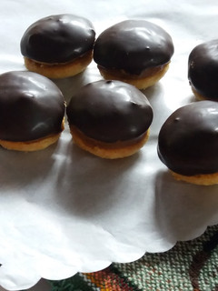 Una foto de Alfajores yo yo, con aceite, sin manteca. 🌰🌰