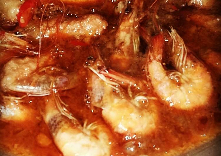 Macam macam Membuat Udang saus tiram yang Sempurna