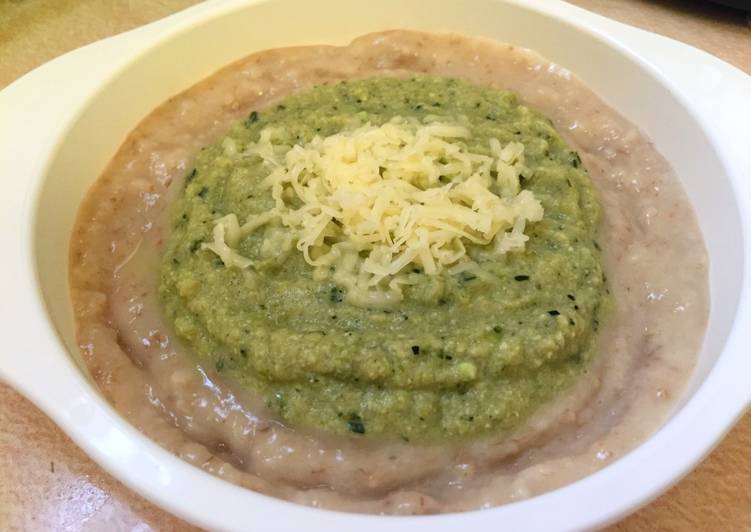Rolled oat tuna zucchini mpasi 7m+ menu 4*