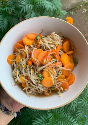 Foto resep Tumis tauge wortel