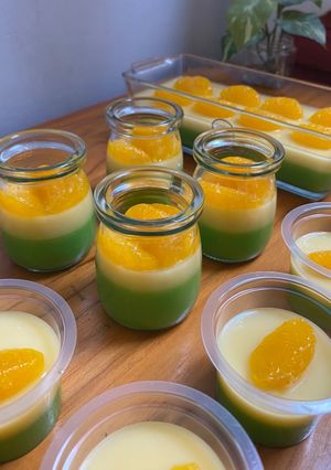 Foto resep Puding Labu Citrus: Sweet & Sour Sensation