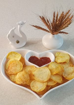 عکسی از دستور چیپس خونگی
