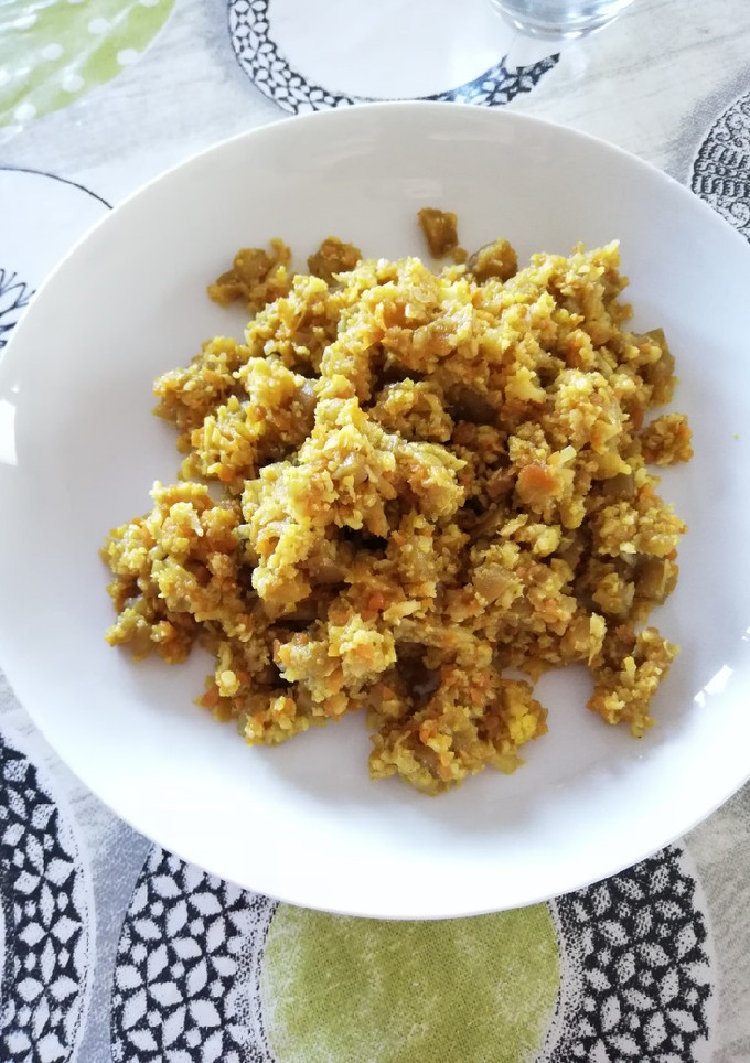 Una foto de Couscous de coliflor