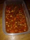 Potaje de garbanzos para contrarrestar el frío !!