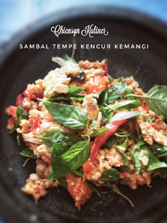 Foto resep Sambal Tempe Kencur Kemangi