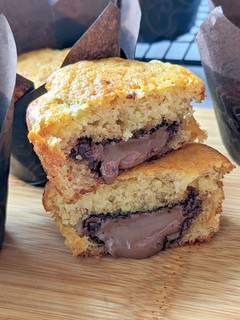 Une photo de Muffins Nutella bananes extra moelleux