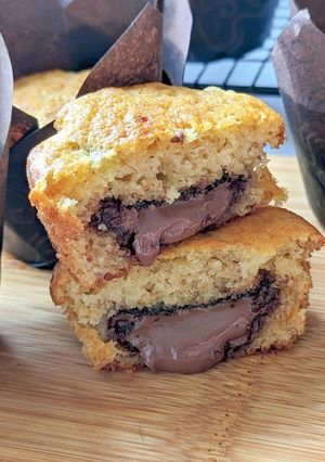 Une photo de Muffins Nutella bananes extra moelleux