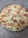 Tarta flambeada Sin Gluten (Flammekueche)