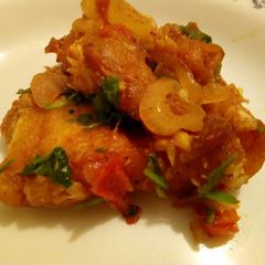 A picture of Fish fillet stew.
