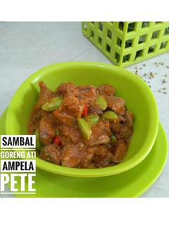 Foto resep Sambal goreng ati pete