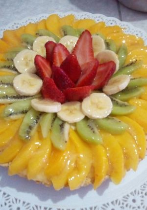 Una foto de Tarta frutal