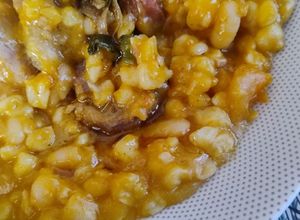 Una foto de Locro sencillo