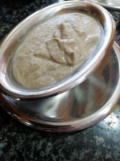 Una foto de Salsa champiñones