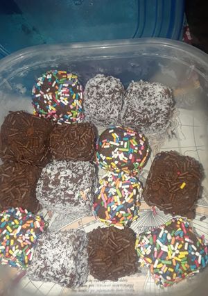 Una foto de Trufas cuadradas