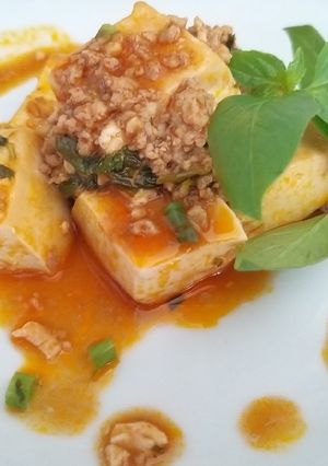 Hình của món Đậu hủ xốt tứ xuyên (phiên bản việt).