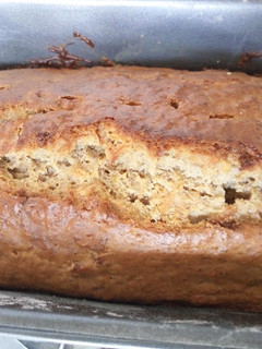 A picture of Cinnamon Banana Bread.