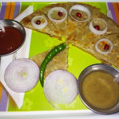 A picture of Friendship cheese soya keema stuffed paratha.