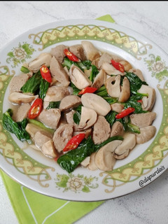 Foto resep Tumis Jamur Merang Campur