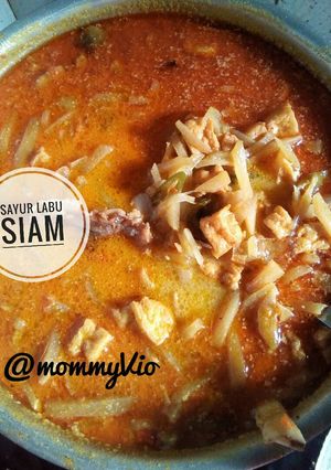 Foto resep Sayur labu siam untuk lontong sayur