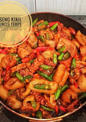 Foto resep Oseng Kikil Tempe Buncis Pedas Manis