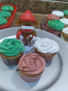 Una foto de Cupcakes de vainilla tradicionales