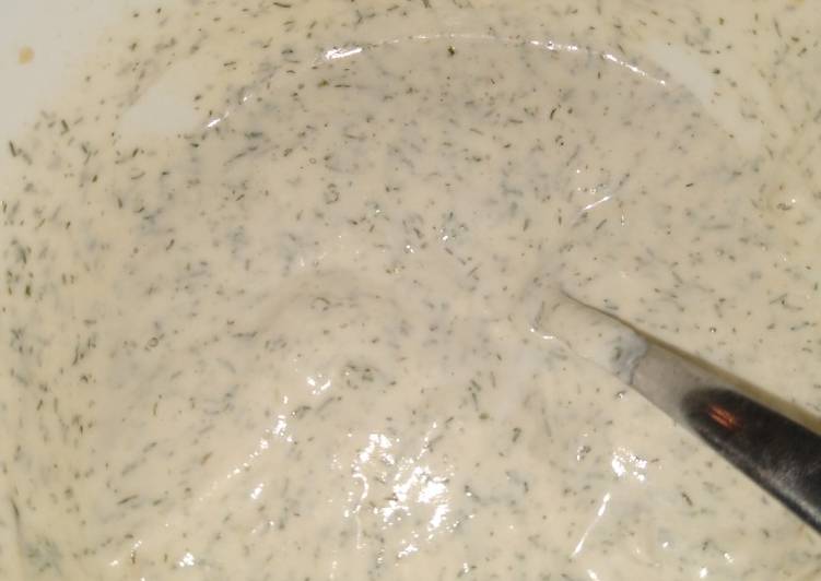 Recipe of Homemade Mediterranean White Sauce