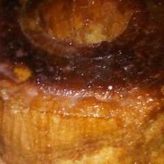 Una foto de Torta especiada navideña