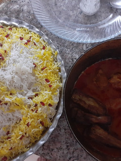 عکسی از دستور قیمه بادمجون انتظاره😂ناهار امروز