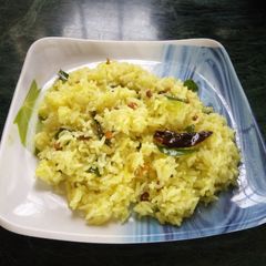A picture of #festiveseason Lemon Rice.