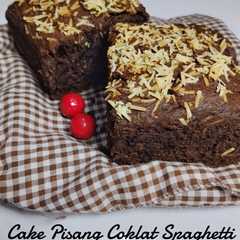 Cake pisang coklat spaghetti-レシピのメイン写真