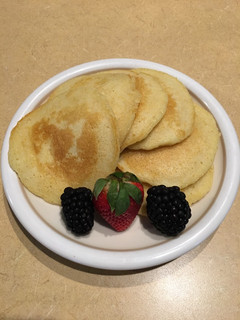 A picture of Cornmeal Pancakes.