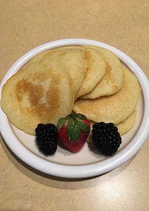 A picture of Cornmeal Pancakes.
