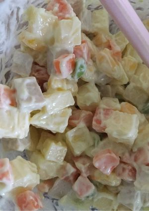 Hình của món Salad Nga.
