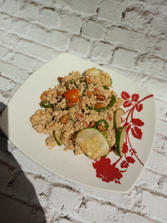 A picture of Stir fried tofu.