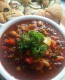 Veg chilli con carne