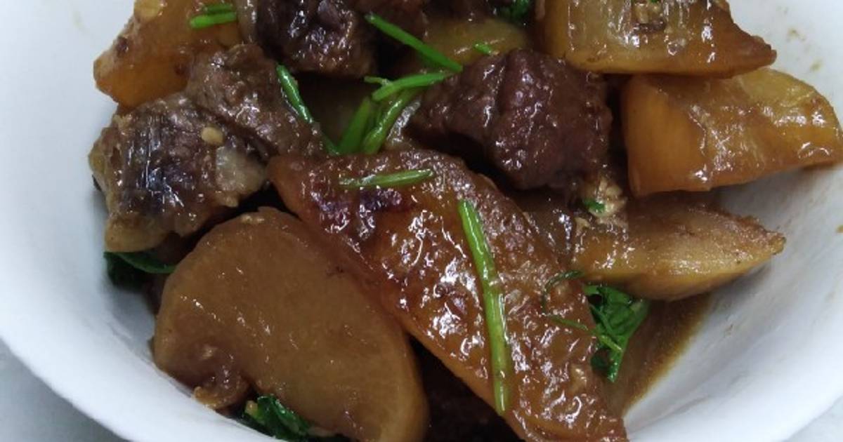  Resep  Daging  sapi  ungkep  Lobak putih oleh Anaz Cookpad