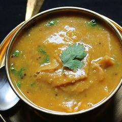 A picture of Dal Dhokli.
