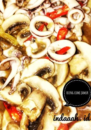 Foto resep Oseng Cumi Jamur