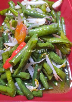 Foto resep Tumis kacang panjang
