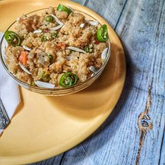 A picture of Upma.