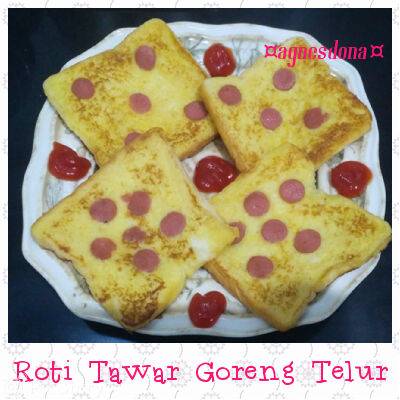 Resep Roti Tawar Goreng Telur Oleh Agnesdona - Cookpad