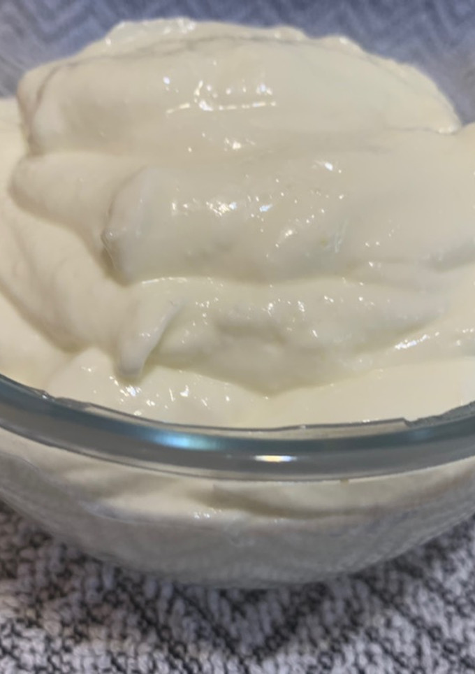 Una foto de Salsa alioli sin huevo