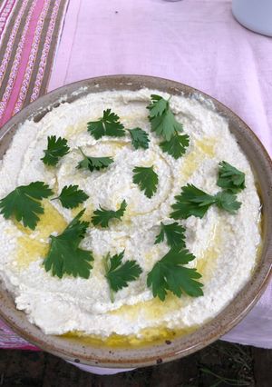 Zdjęcie przepisu Podstawowy hummus.
