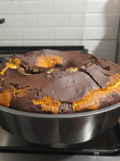 Una foto de Torta marmolada